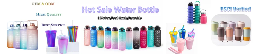 Wholesale Shaker Cup Custom Logo Sport Plastic Water Drinking Cup Shaker Bottle