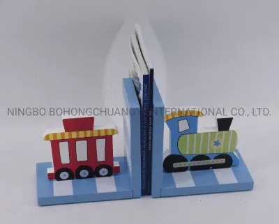 Werbegeschenk für Jungen, Buchständer in Form eines Zuges/Autos aus Holz für Studenten